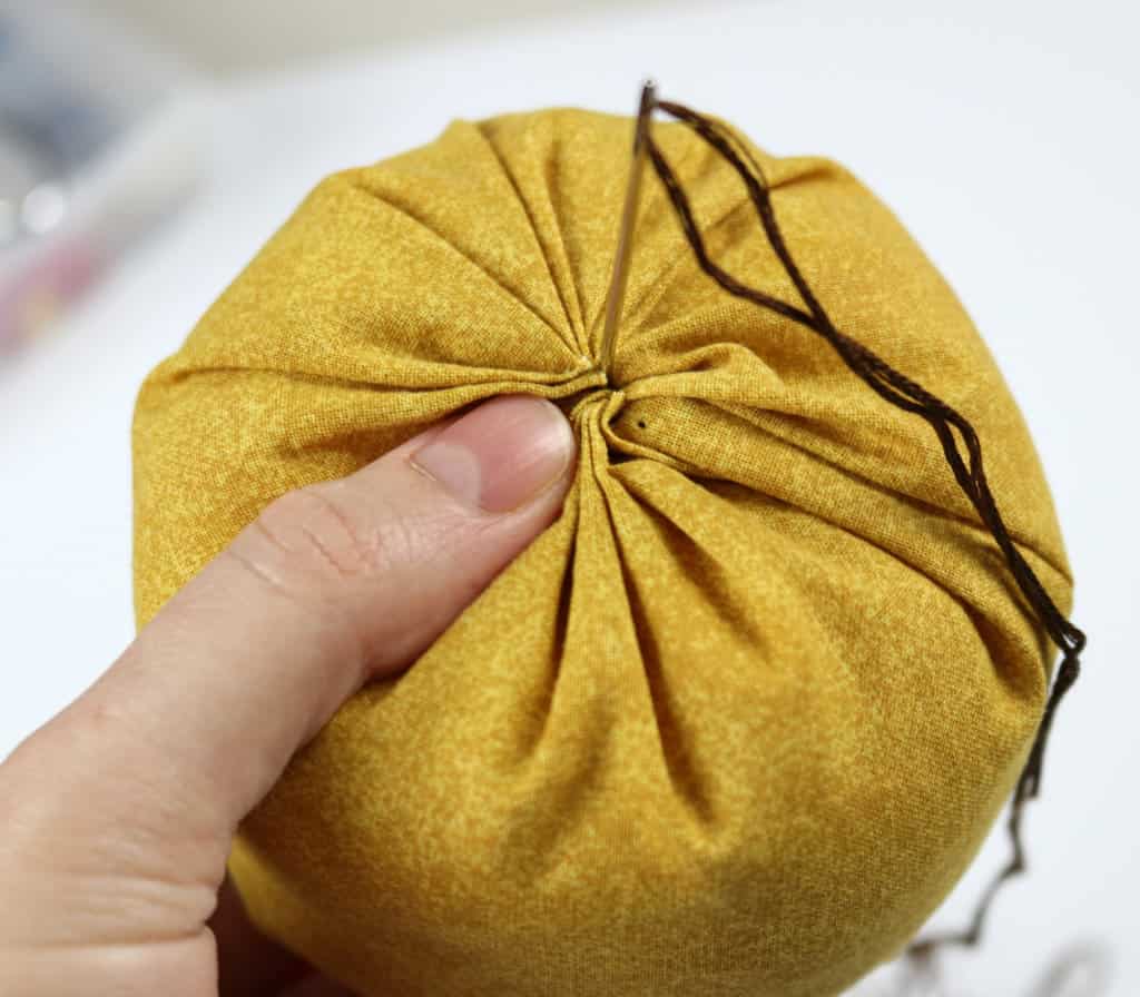 DIY Fabric Pumpkins to Get You in the Mood for Fall