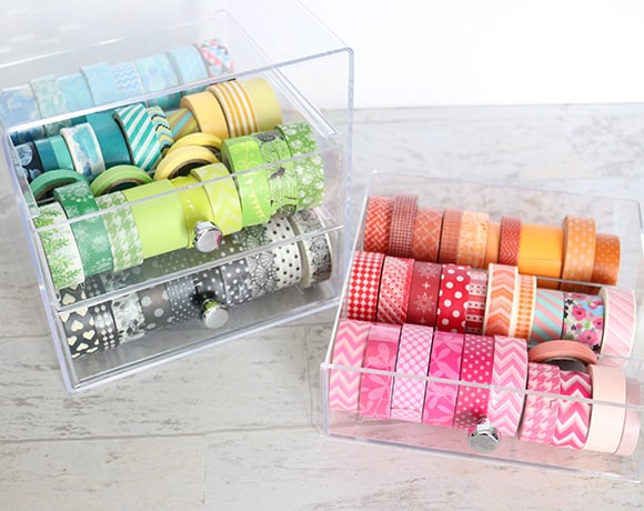 How to Organize Washi Tape
