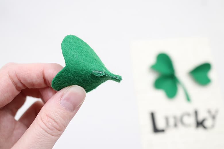 how to make 3-d shamrock art