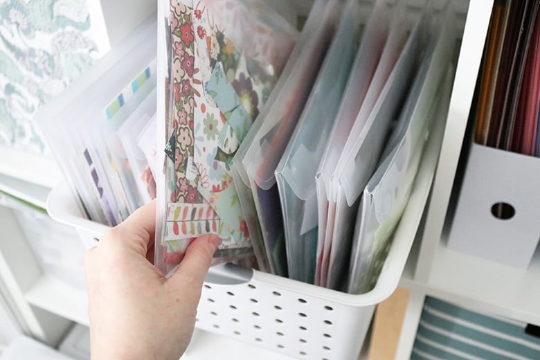 comment organiser les restes de papier