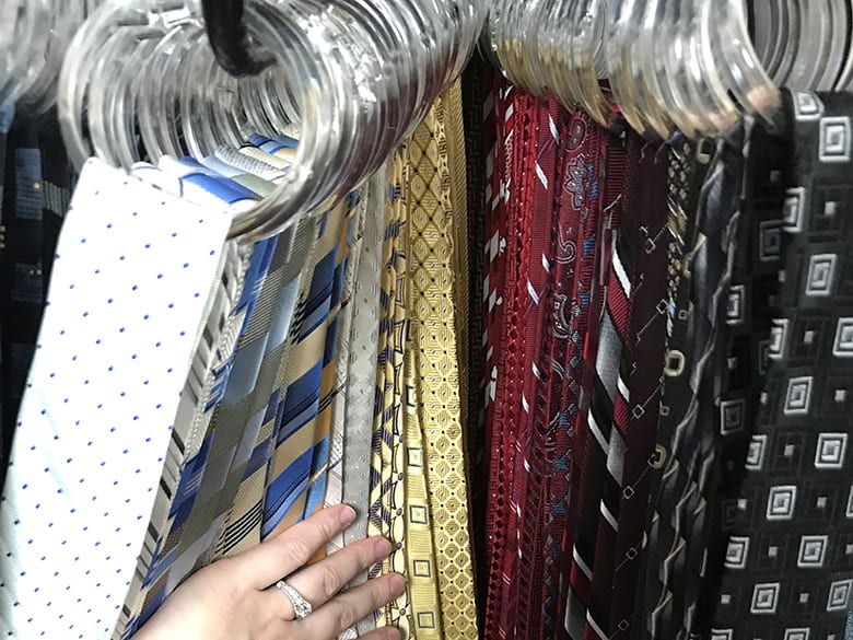 How to Make an Inexpensive DIY Tie Organizer Aubree Originals