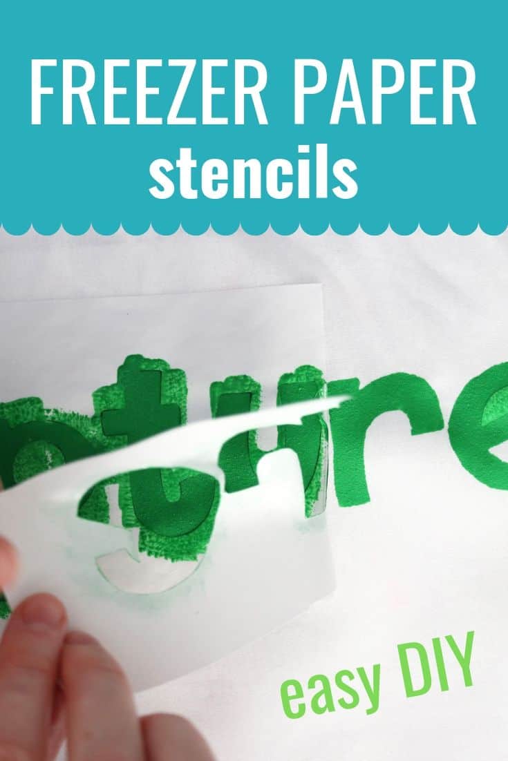 freezer paper stencils