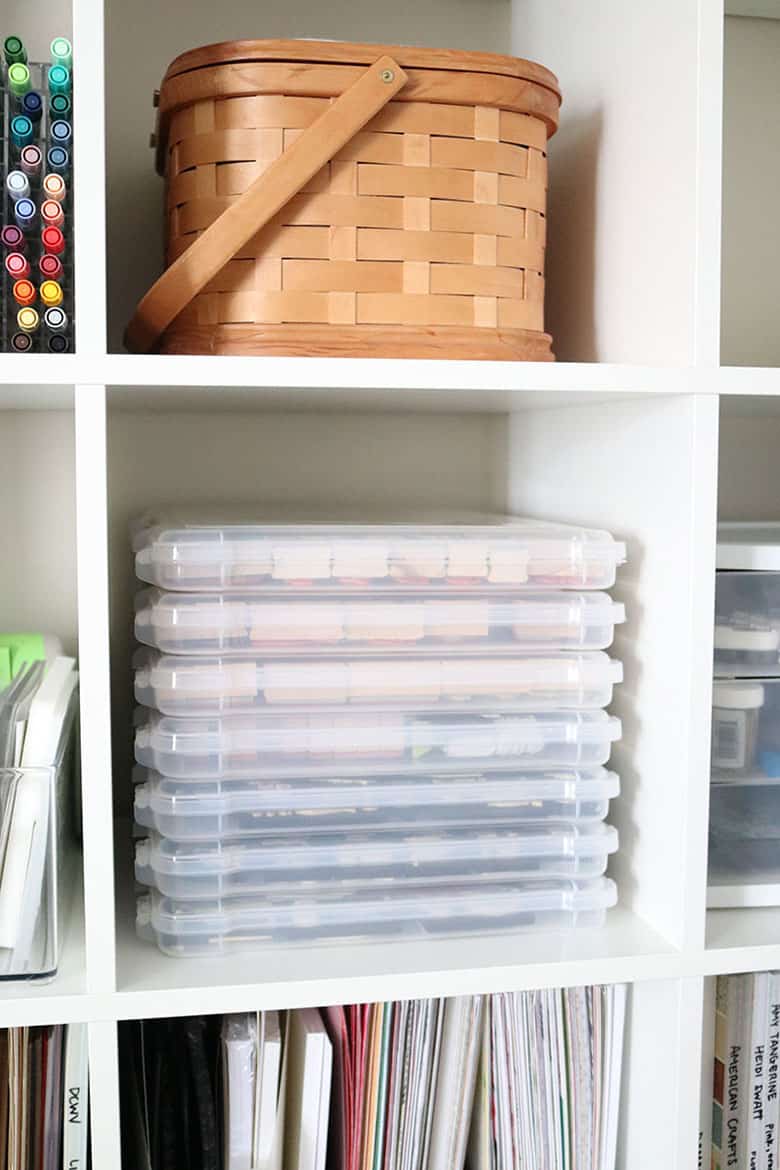 Are you struggling to gain control of your growing rubber stamp collection? Check out this list of things to consider when storing rubber stamps and then find the best wood-mounted rubber stamp storage solution for your needs!