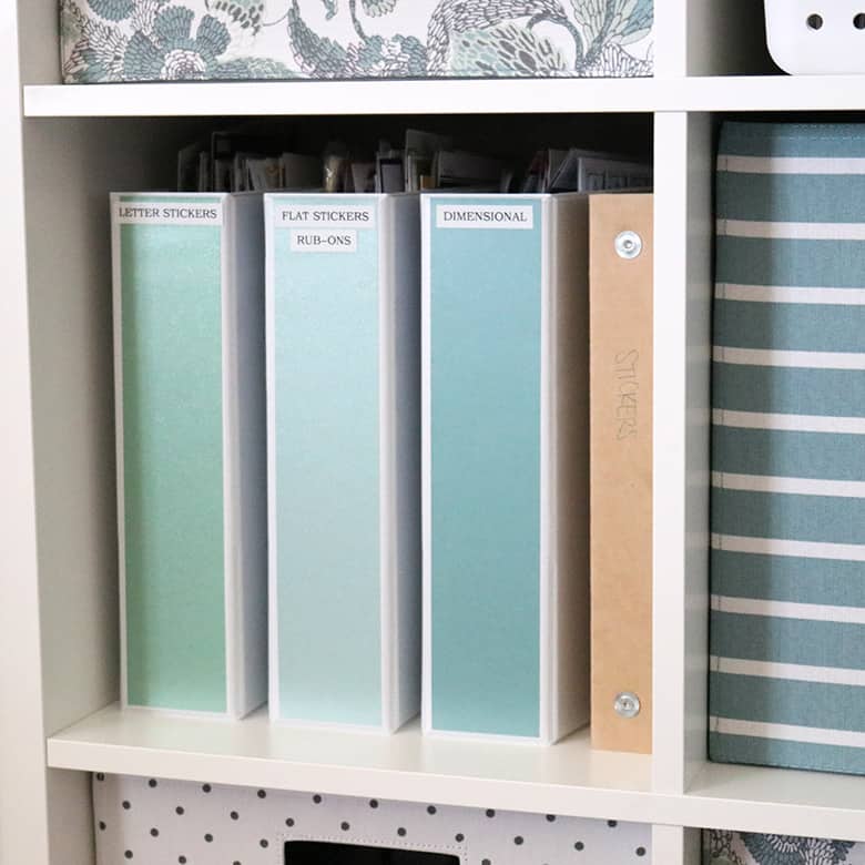 Storage For Scrapbooking Embellishments: Sort & Stash Binder