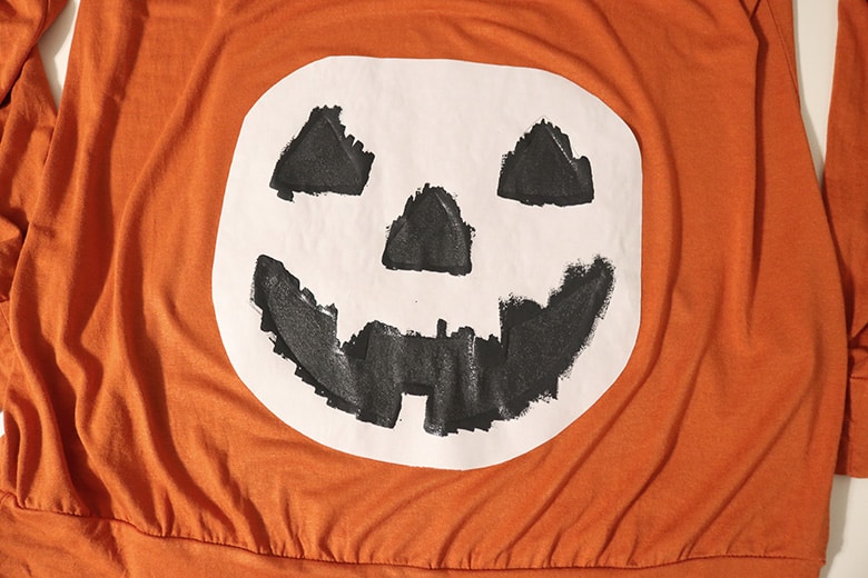 DIY Jack-O-Lantern Maternity Shirt - Aubree Originals