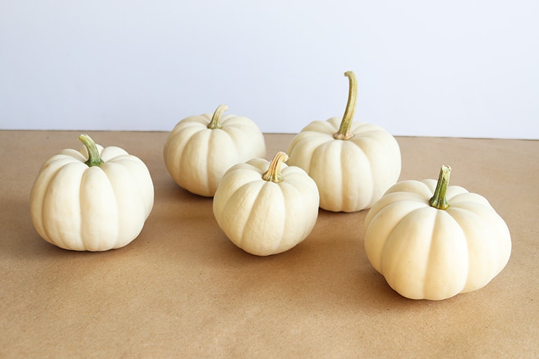 painted monster face pumpkins DIY tutorial