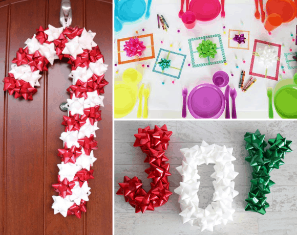 3 Creative Ways to Use Christmas Gift Bows in Your Holiday Decorating