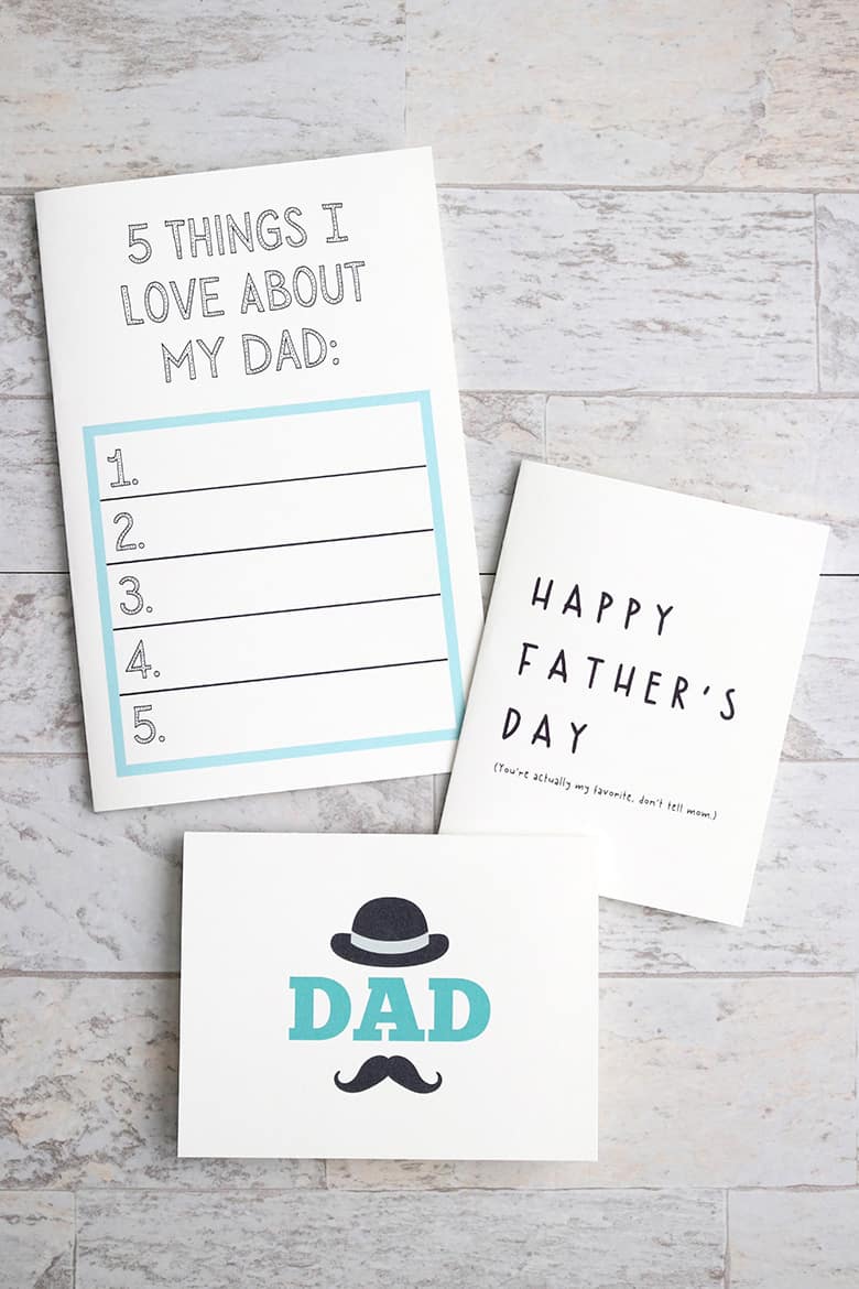 free printable father s day cards aubree originals