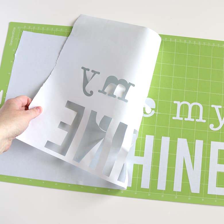 Cricut freezer paper stencils tutorial