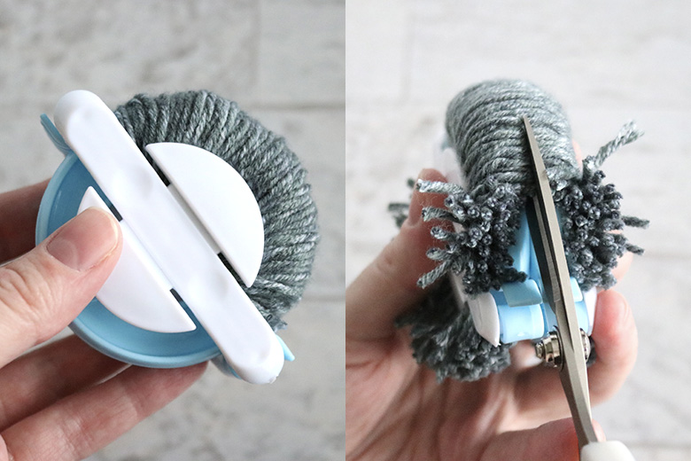 how to use a pom pom maker