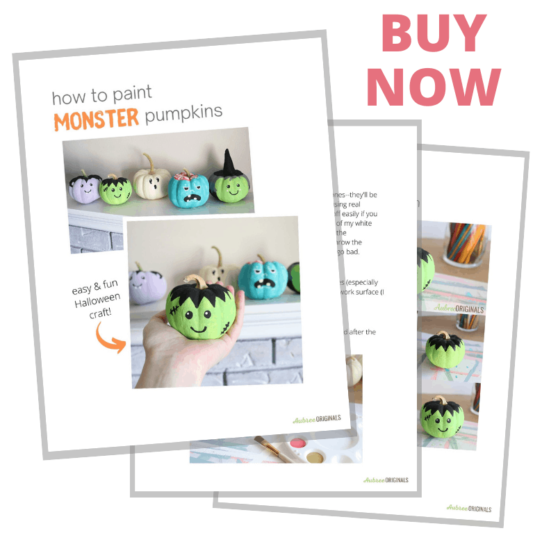 how to paint monster pumpkins PDF e-book