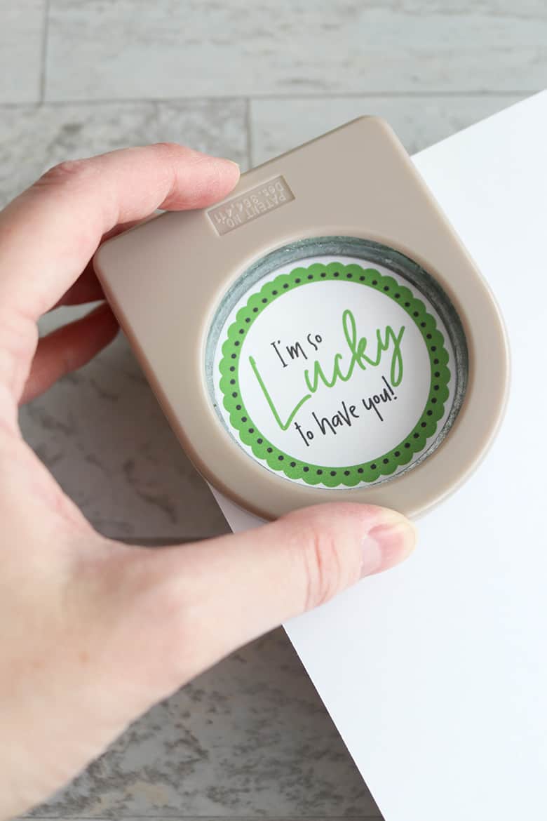 free printable lucky gift tags