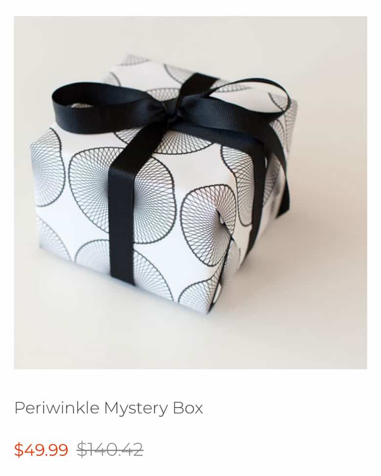 periwinkle mystery box Cricut 2021