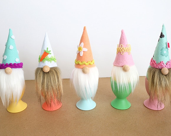 Easy DIY Gnome Easter Eggs Craft