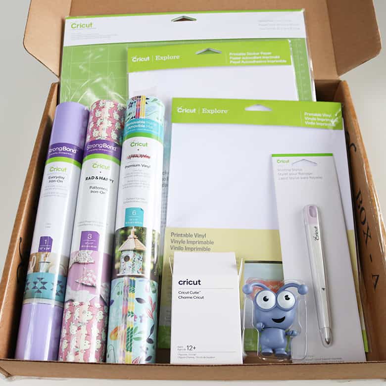 periwinkle Cricut mystery box 2021