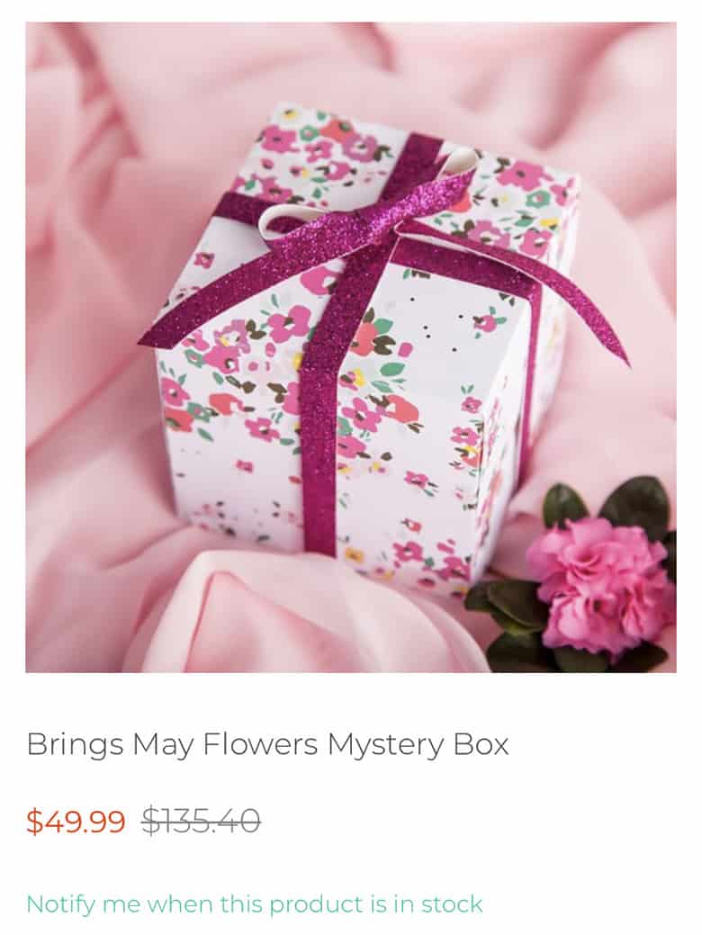 Brings May Flowers Cricut Mystery Box 2021