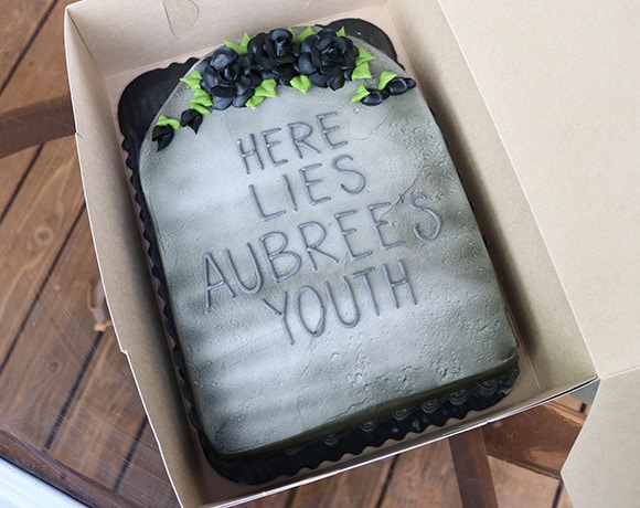 Diy 30th Birthday Funeral For My Youth Party Aubree Originals