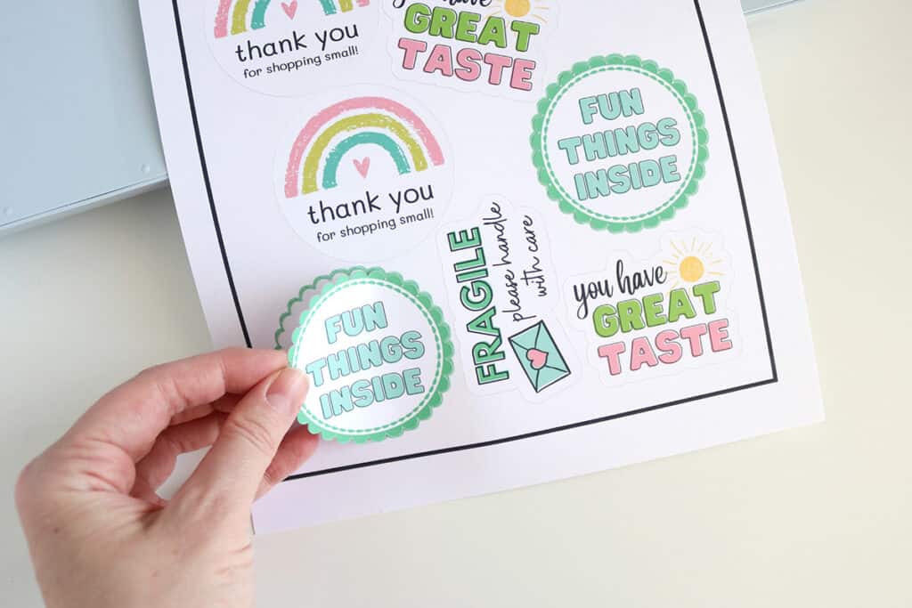 Learn how to make stickers with 