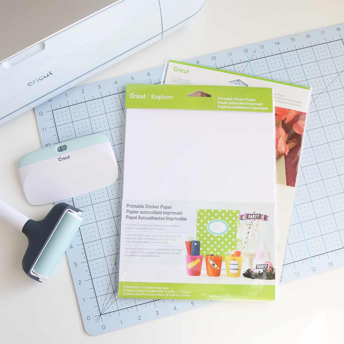 diy printable stickers with Cricut Print Then Cut