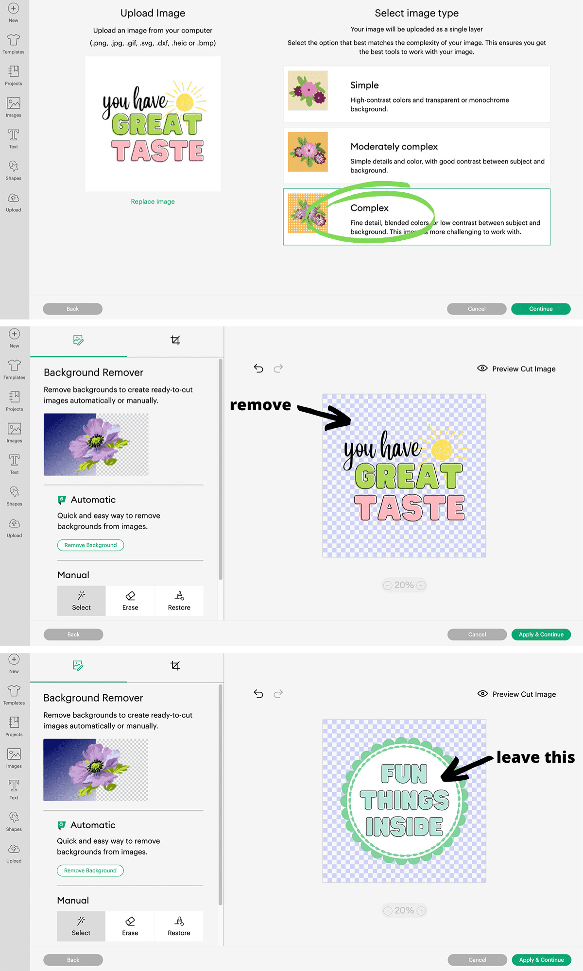 how to make Cricut stickers