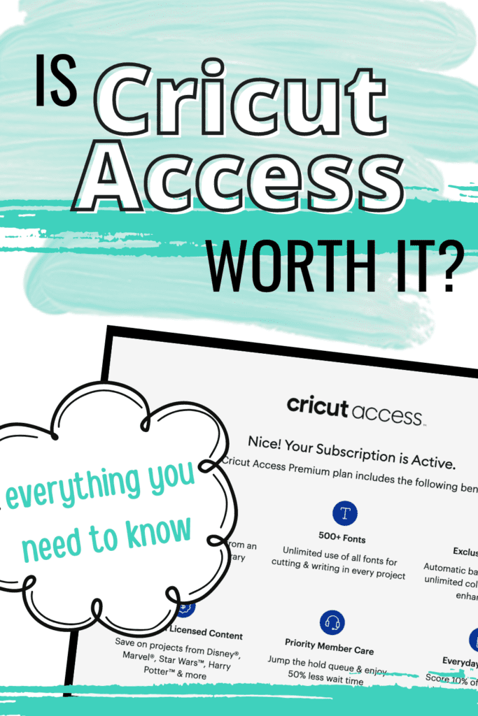 What Is Cricut Access and Is It Worth It? Aubree Originals