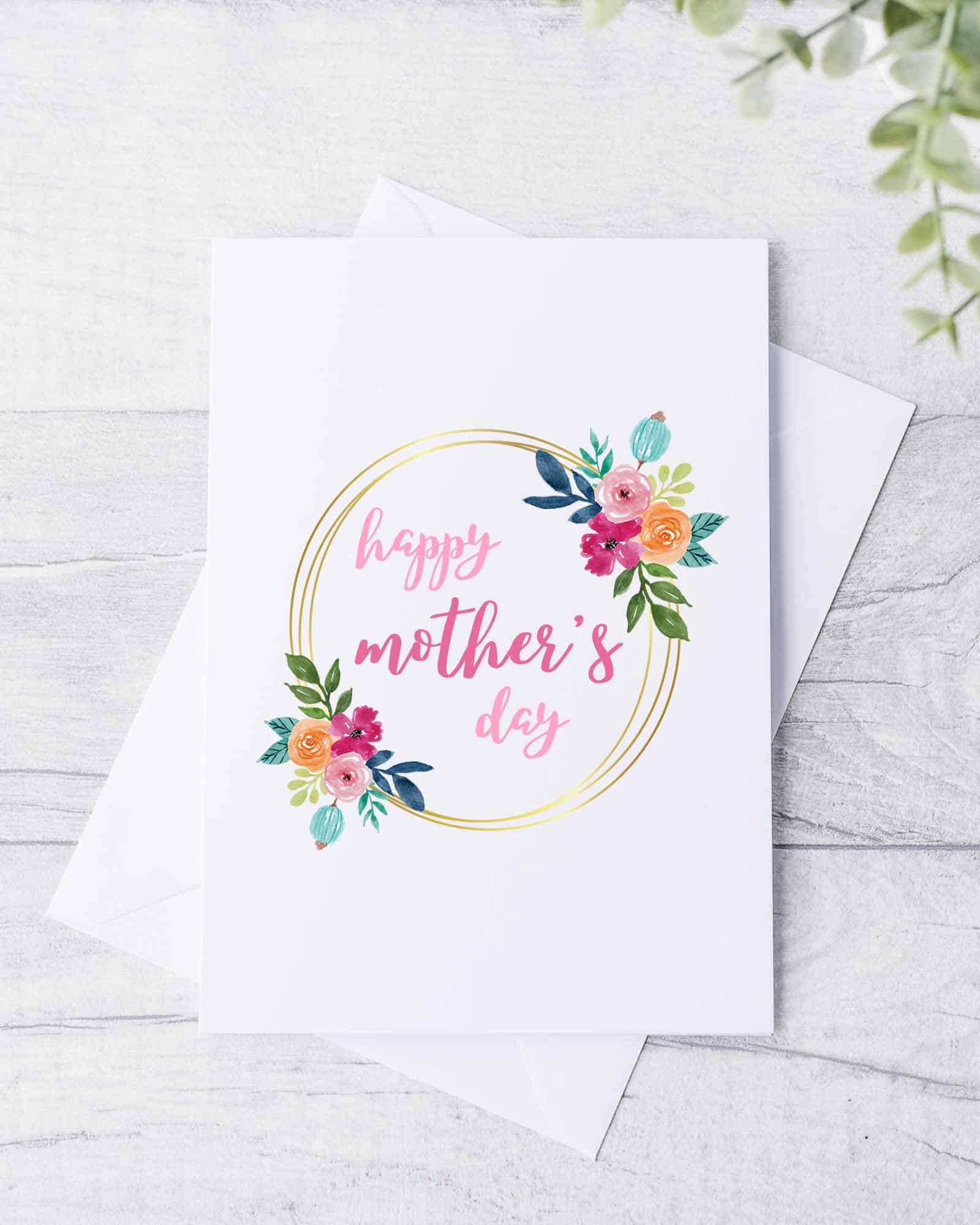 free printable mother's day cards