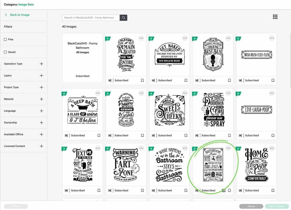 DIY Bathroom Wall Decor With Cricut Aubree Originals
