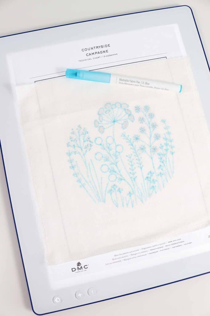 embroidery patterns Cricut BrightPad Go