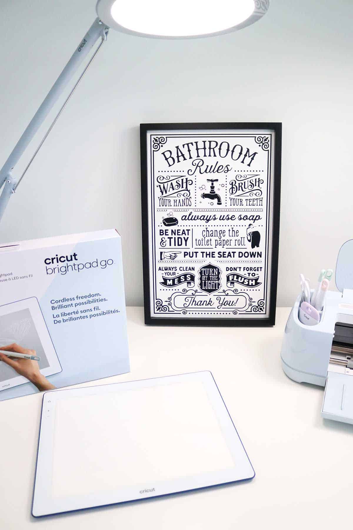 Introducing the Cricut BrightPad! - The Kingston Home