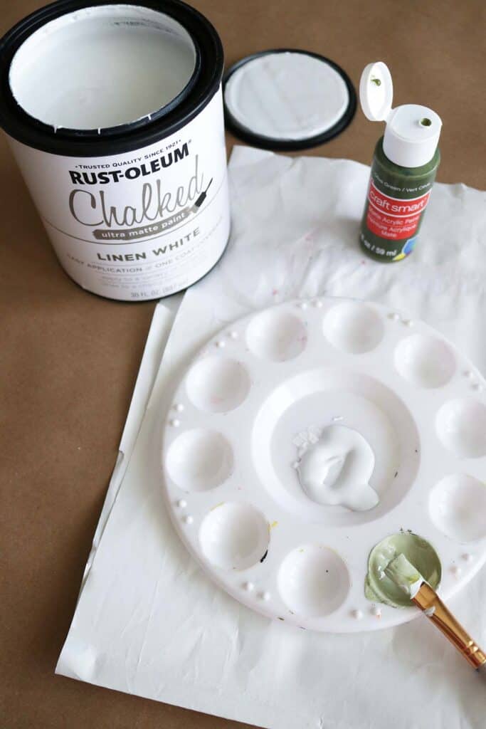 DIY Chalk Painted Dollar Tree Pumpkins Aubree Originals