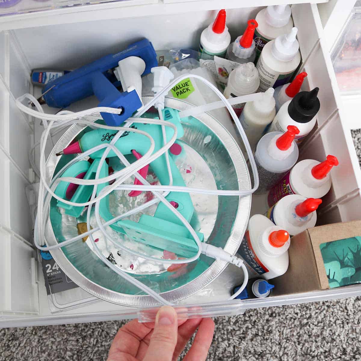 Create Room Cubby organization and review