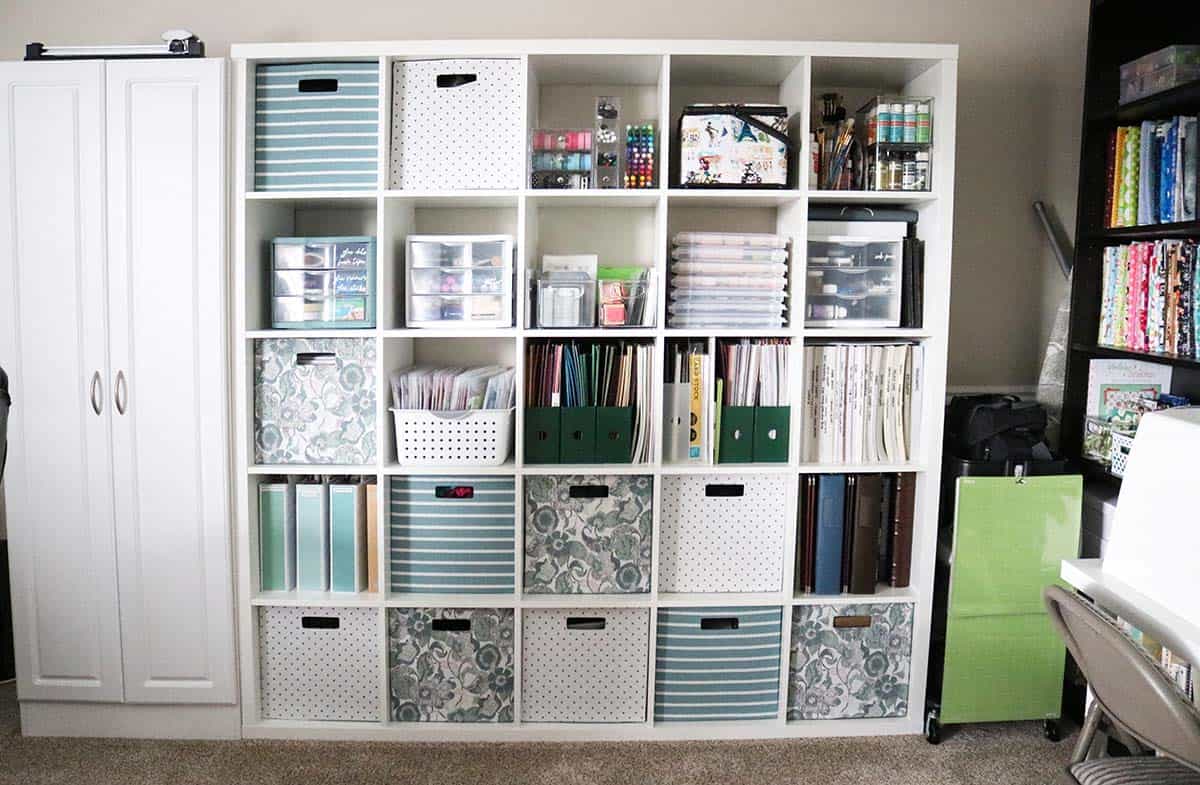 Ikea Kallax craft room ideas