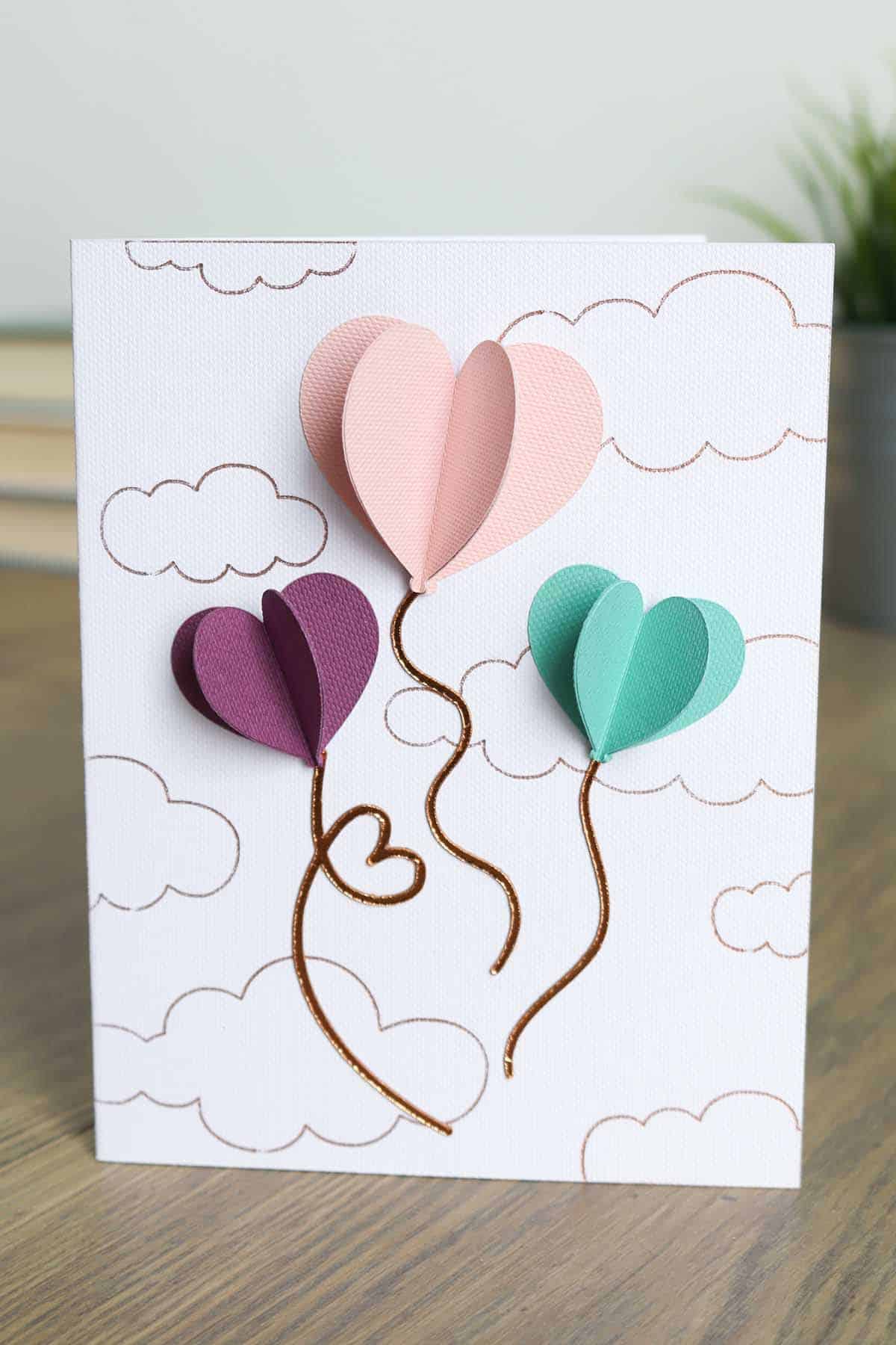 I Love Doing All Things Crafty: Double Stencil Balloon Birthday Cards