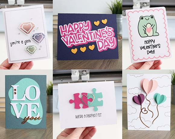 10+ Easy DIY Cricut Valentine's Day Cards You Can Make - Aubree