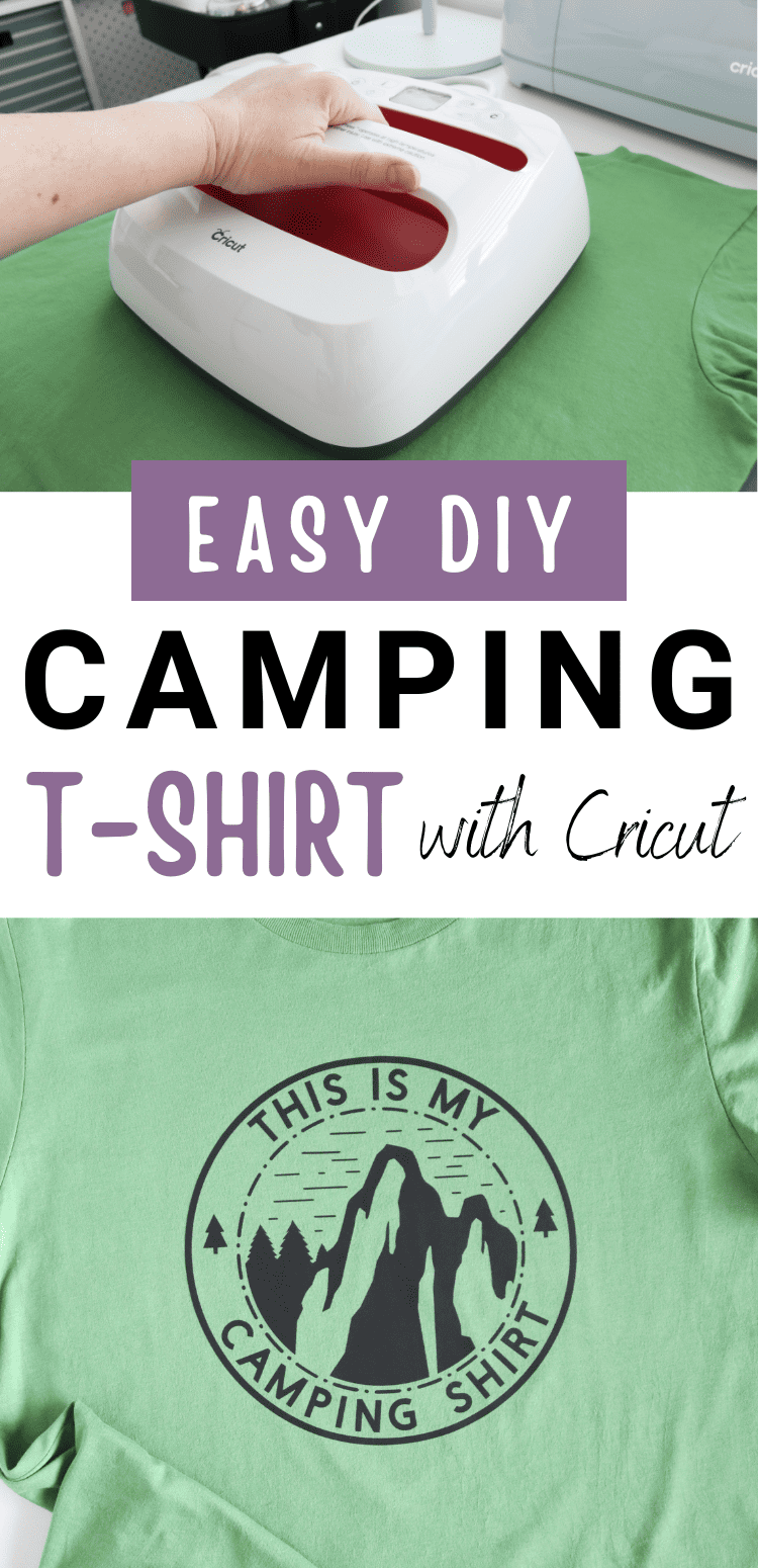 DIY Camping Shirt With HTV