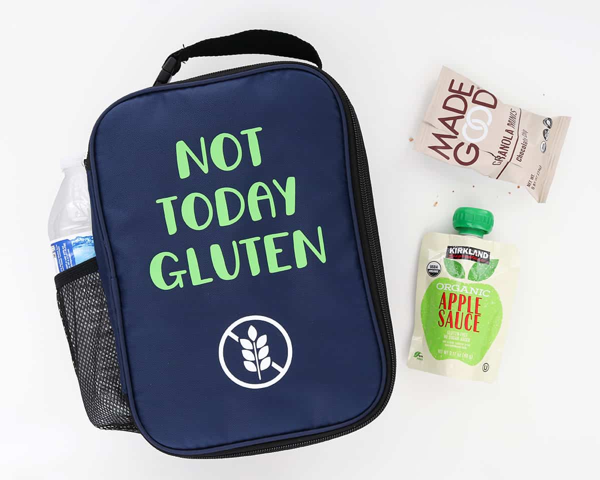 custom gluten free lunch box diy