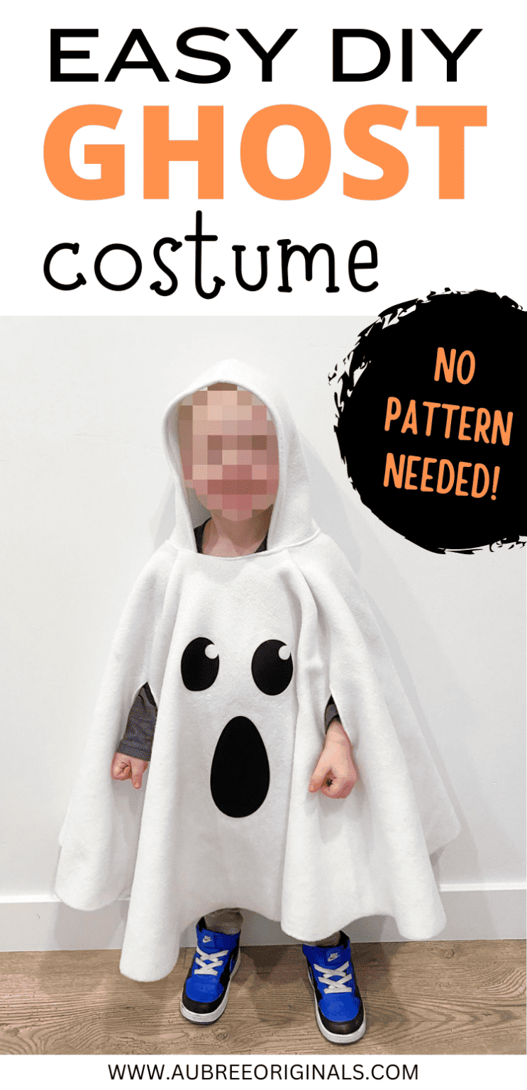 How to Make an Easy DIY Toddler Ghost Costume Aubree Originals