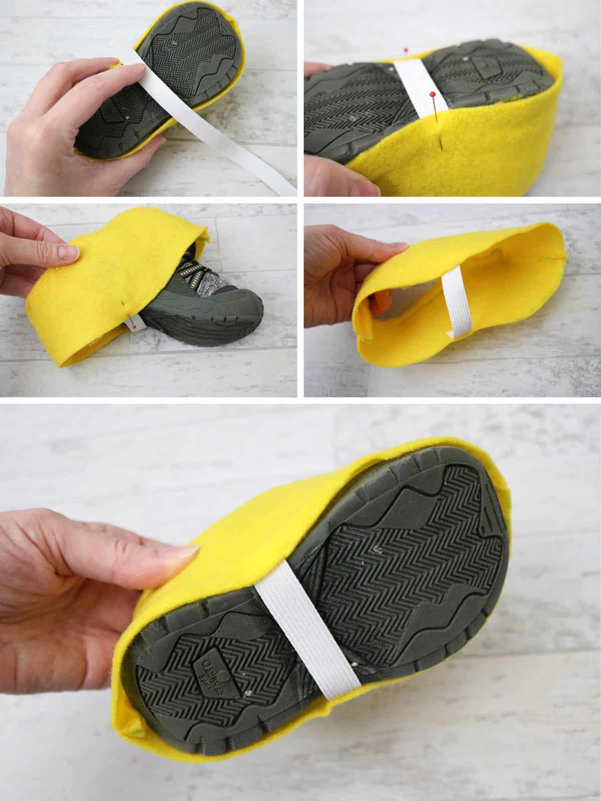 diy felt shoes for costumes