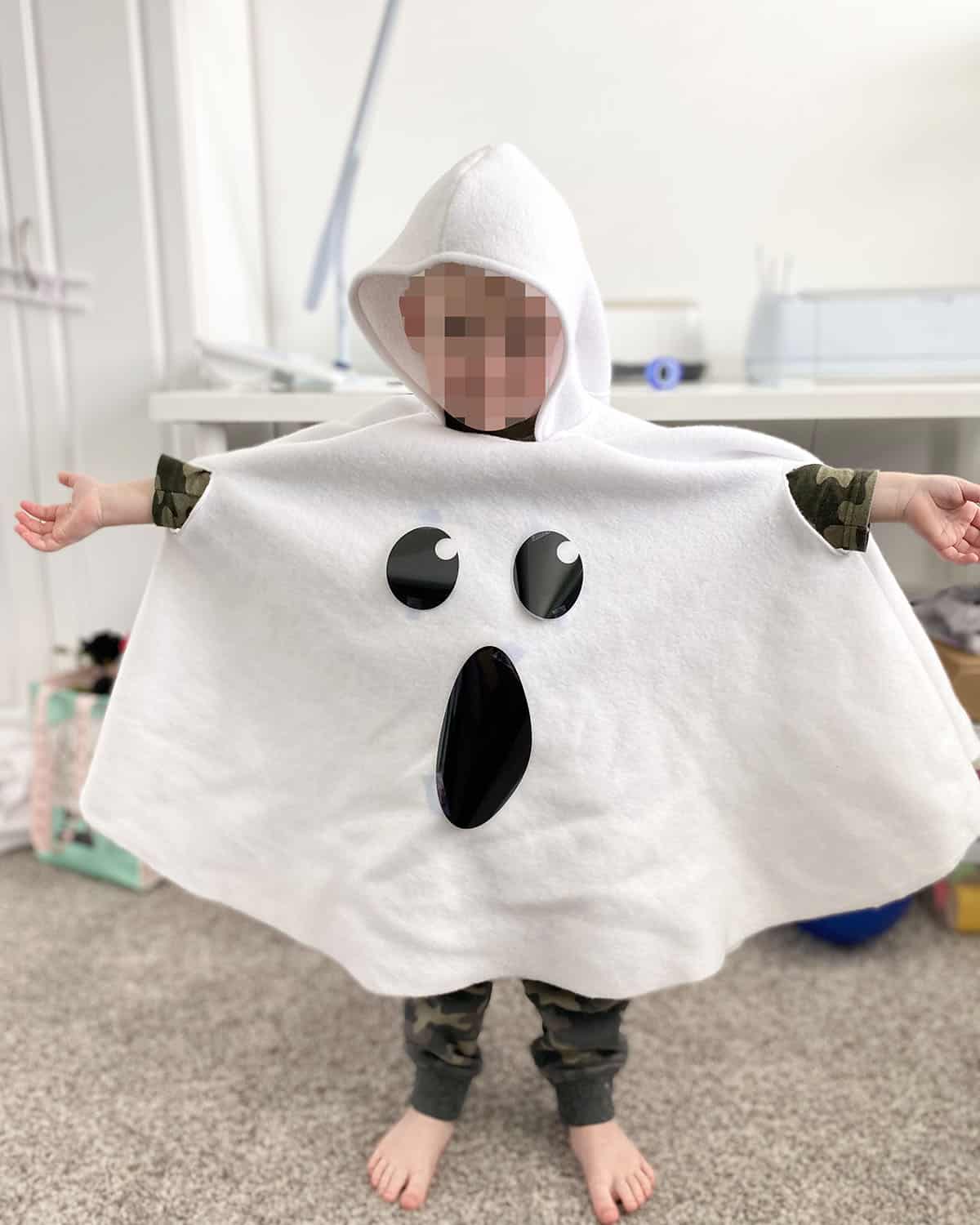 diy ghost costume tutorial