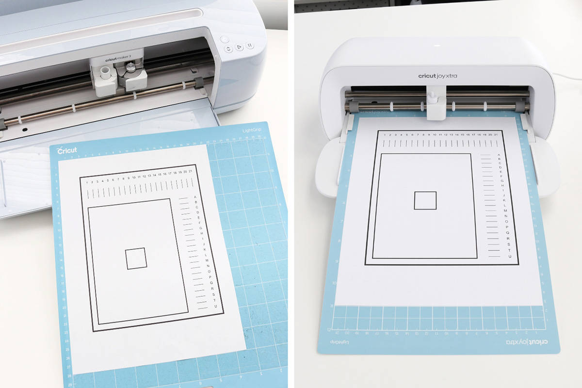 Cricut Maker and Cricut Joy Xtra machine calibration for Print Then Cut