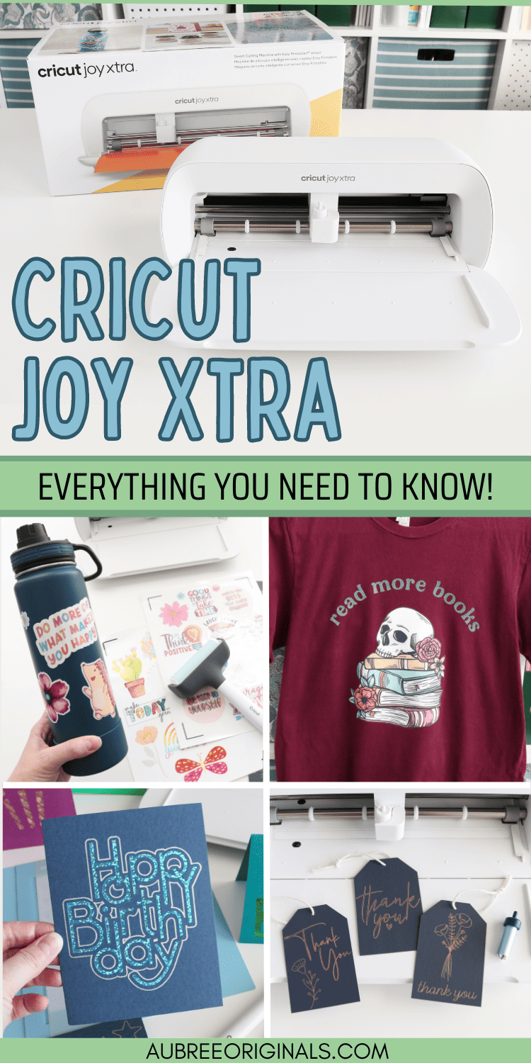 pinterest pin for Cricut joy xtra crafts
