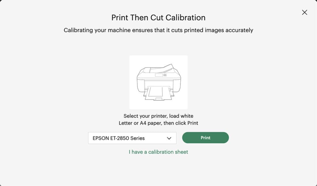 How to Calibrate Your Cricut for Print Then Cut Aubree Originals