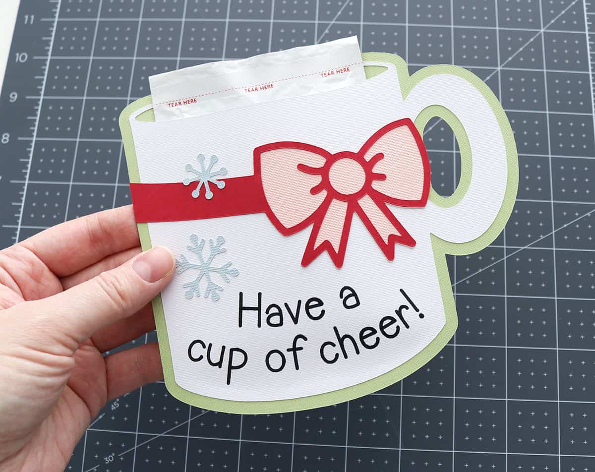 DIY Hot Chocolate Gift: Easy Cricut Christmas Gift - Aubree Originals