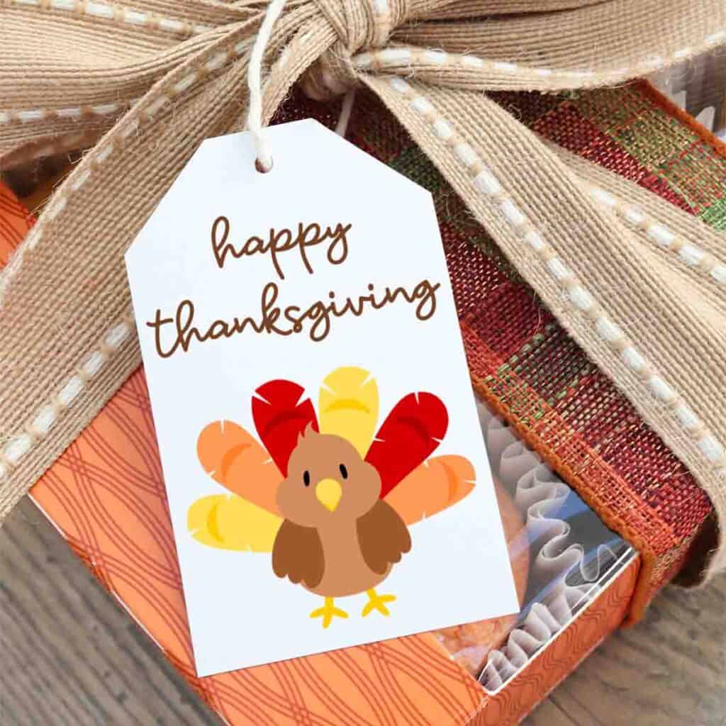 happy thanksgiving tags free printable
