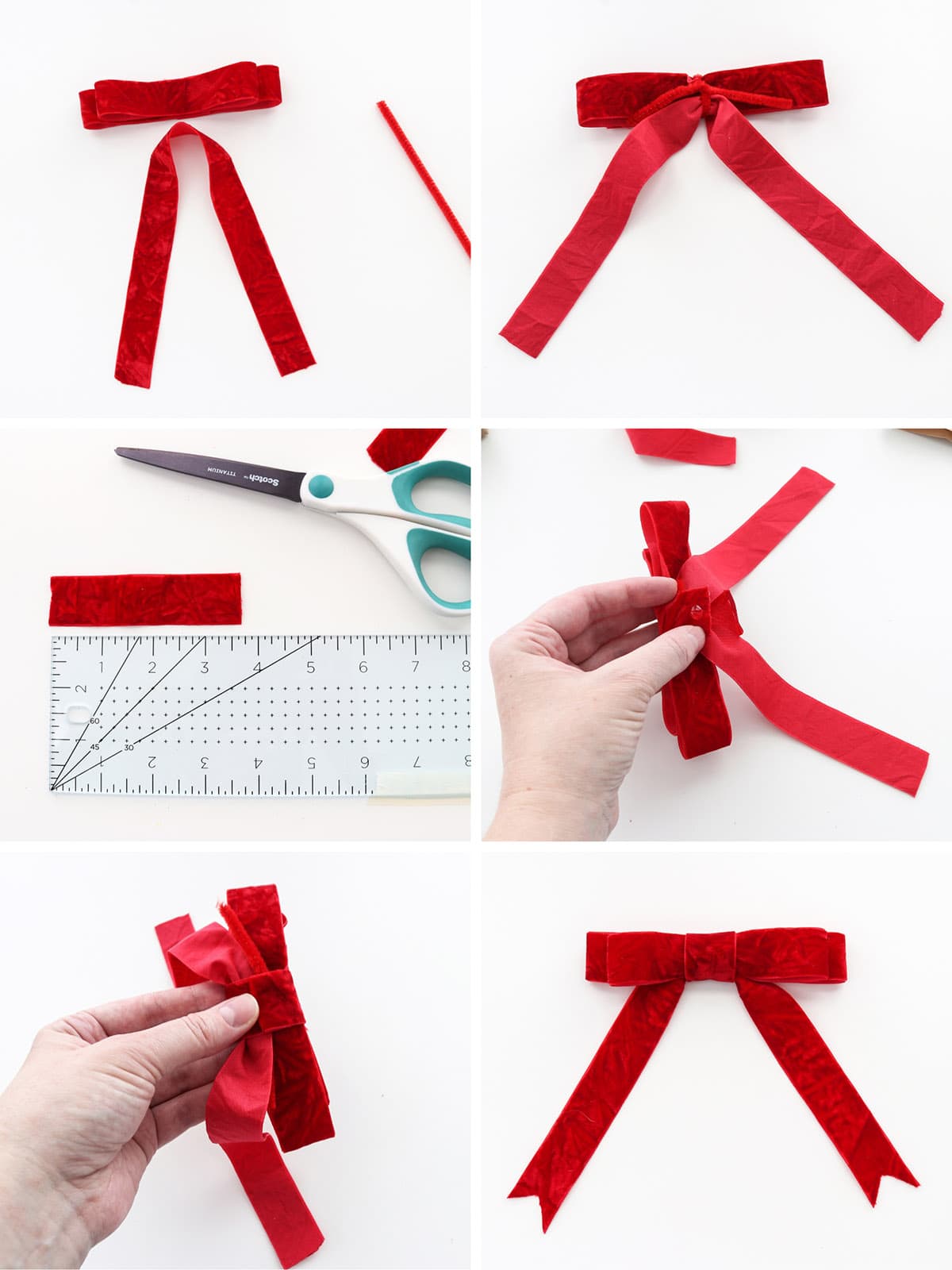 how to make a perfect bow with ribbon