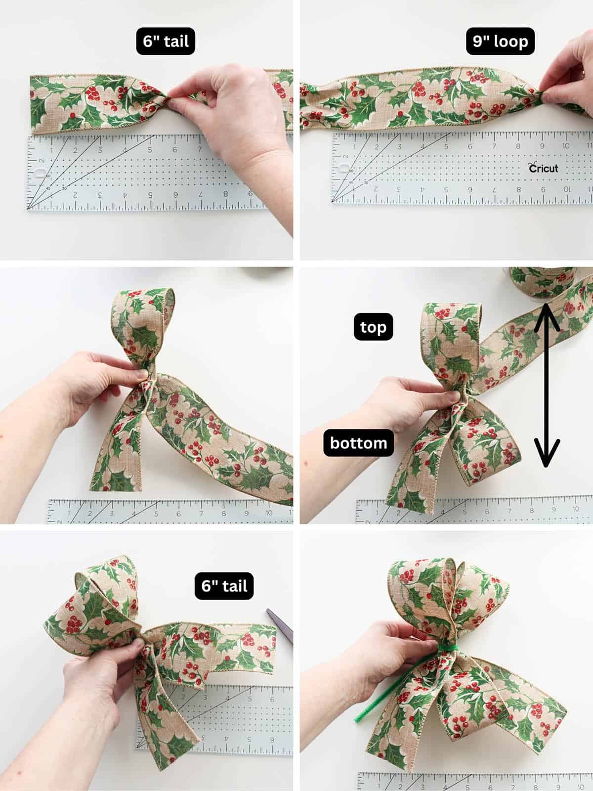 How To Make A Ribbon Bow With Thin Ribbon