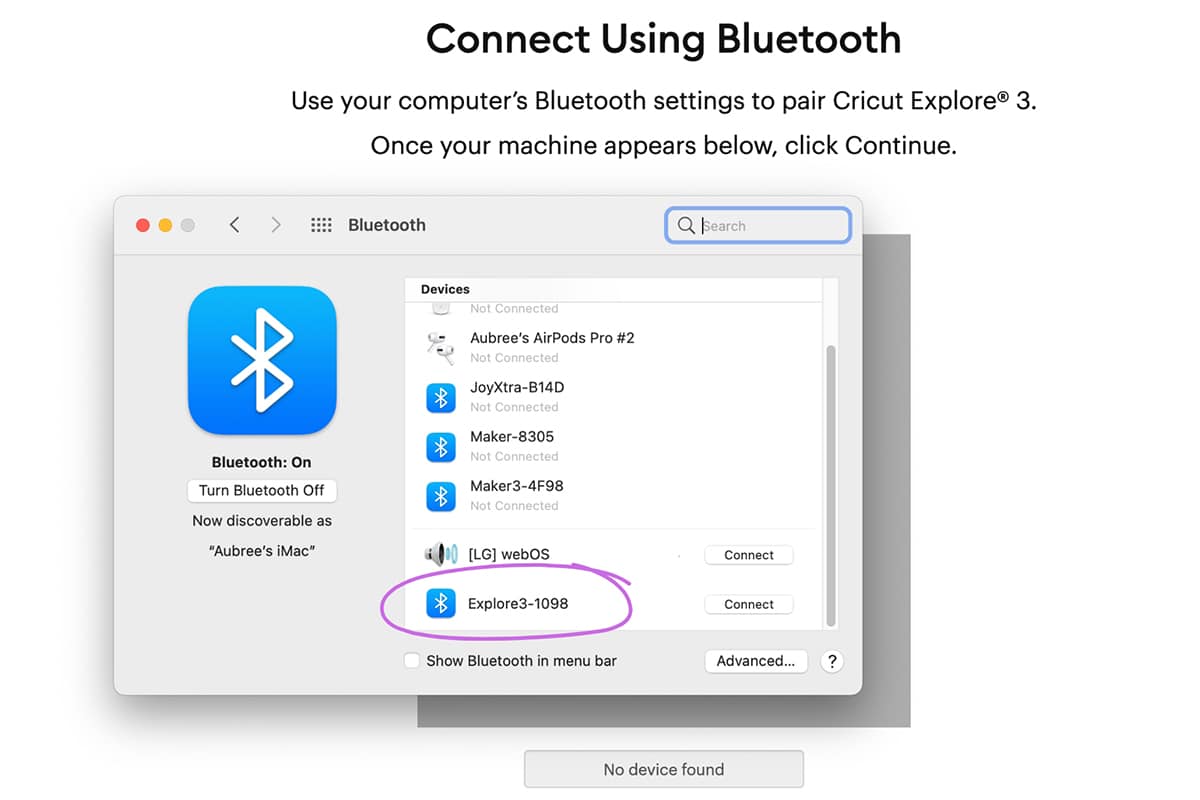 how to connect Explore 3 to bluetooth