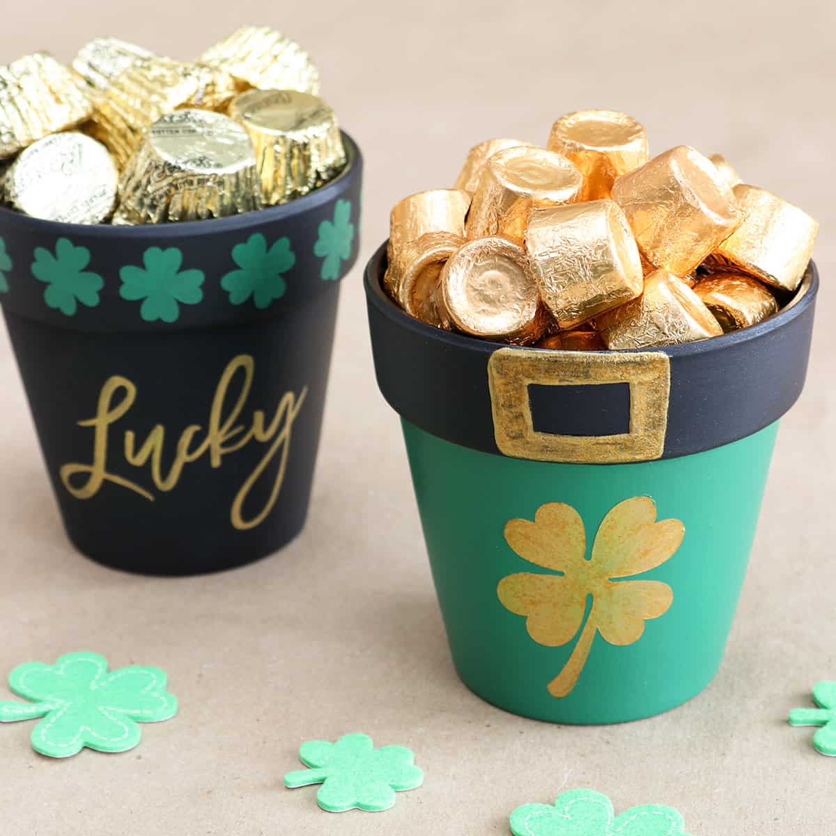 Lucky Pot of Gold Gift DIY