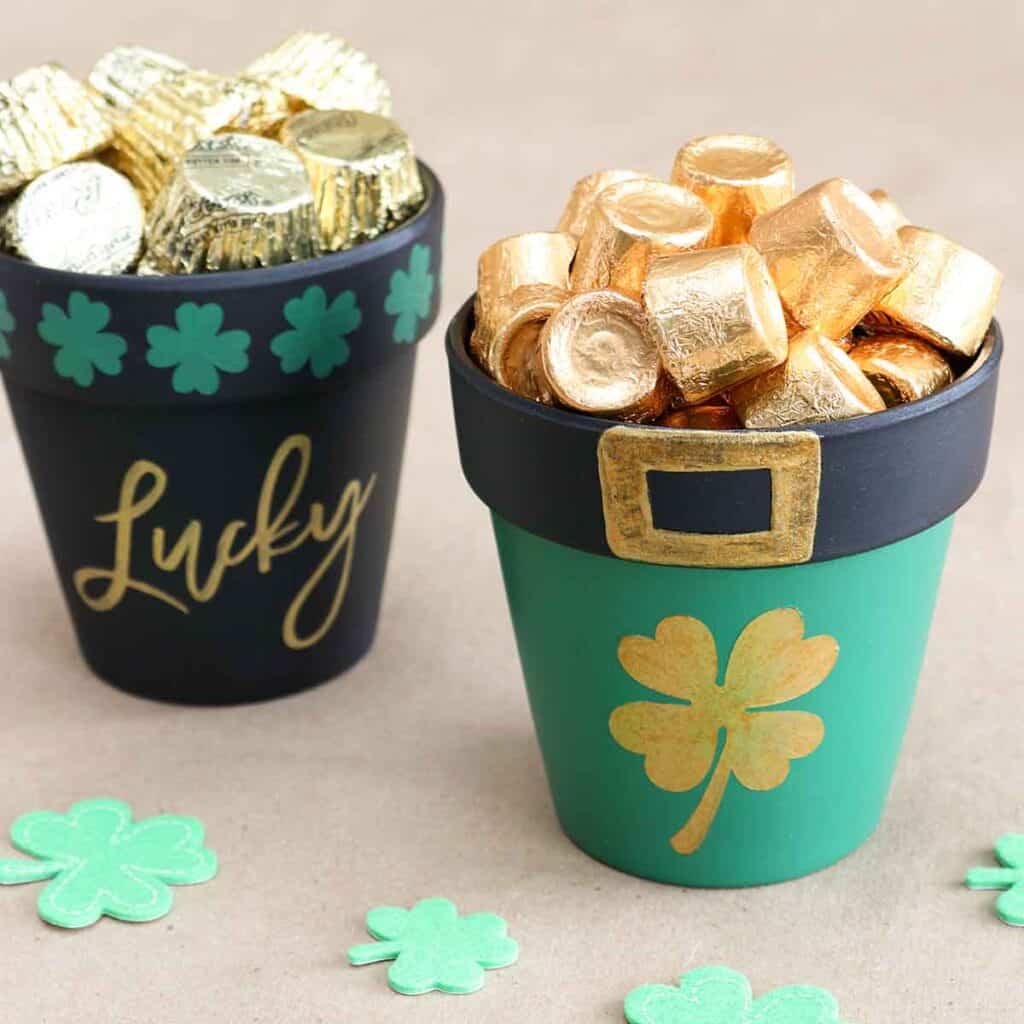 easy diy pot of gold st. patrick's day gift