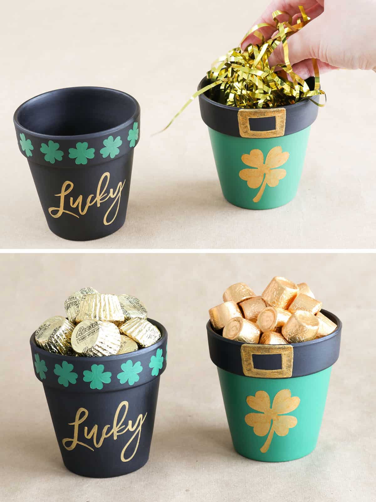 diy pot of gold gift idea